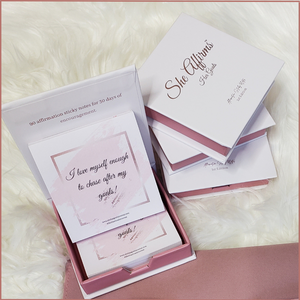 Bulk Order She Affirms™ Affirmation Sticky Notes (20 Packages Minimum)